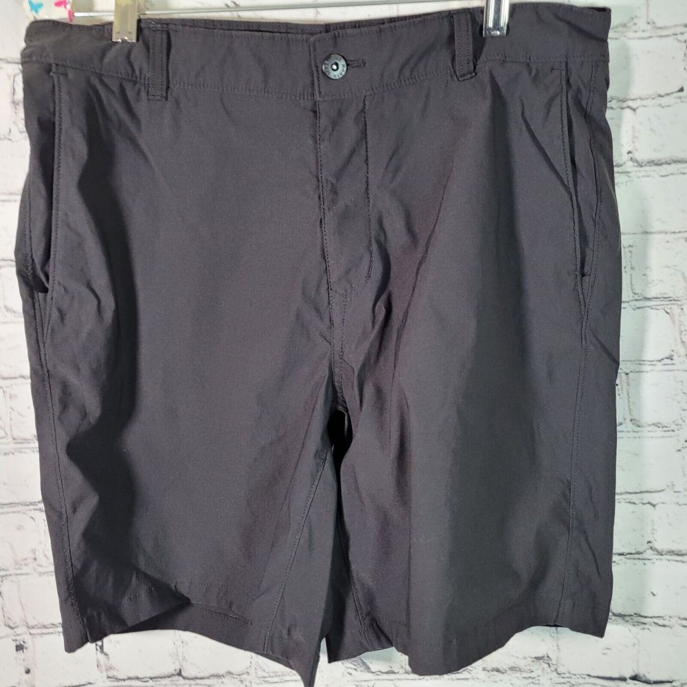 The North Face Paramount Active Shorts Men 34 Black Good Stretch Hiking NF0A5J9A